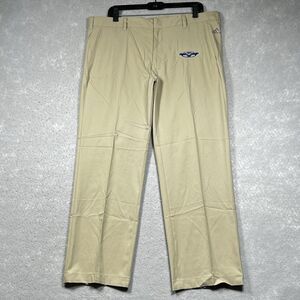 Adidas Pants Mens 36 Khaki Florida Atlantic University FAU OWLS Pockets